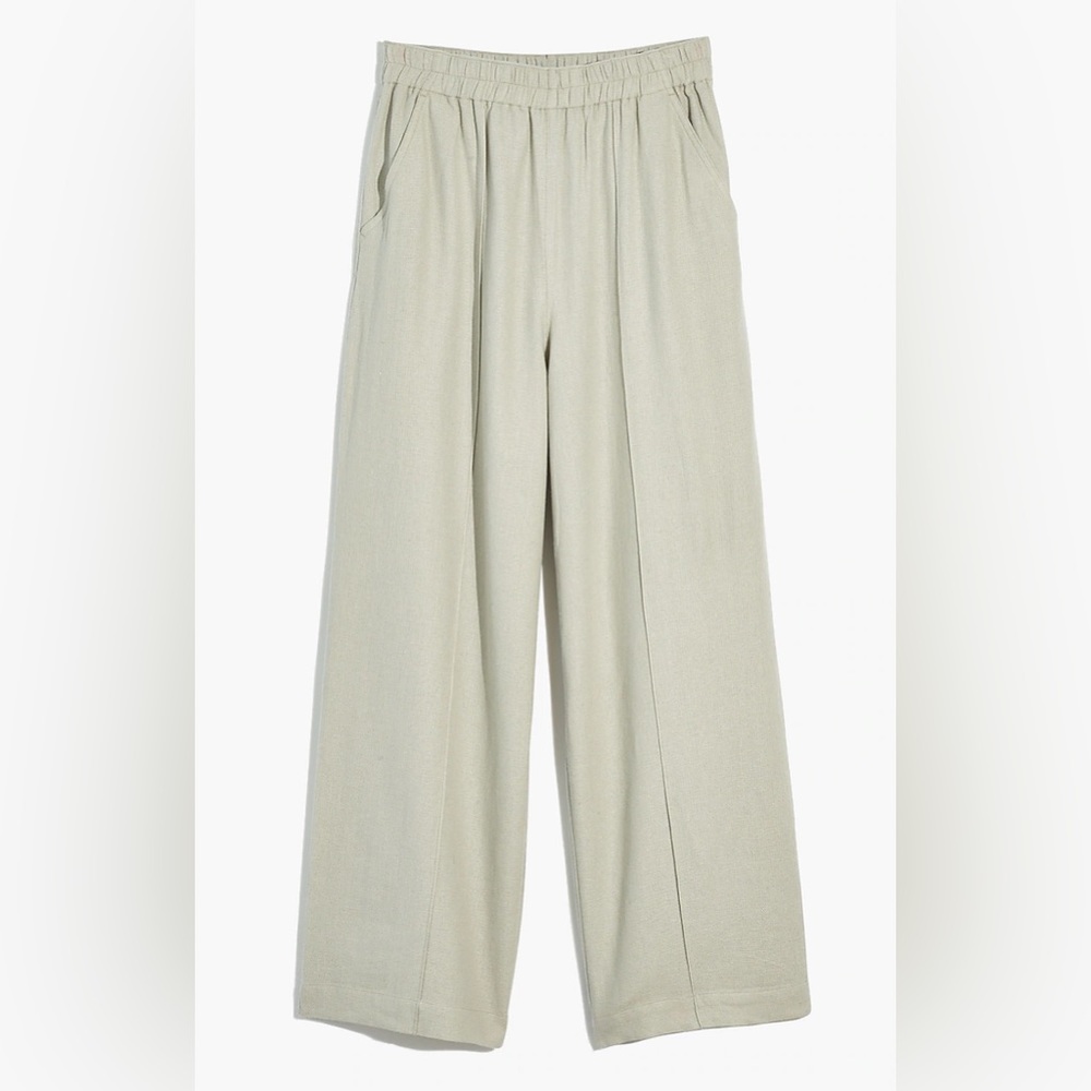 NEW Madewell Breezewoven Pull-On High-Rise Straight Pants!!!